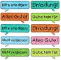 Preview: Holzstempel ""Was ist los?""